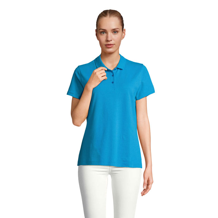 PULSE WOMEN - PULSE WOMEN POLO, Aqua