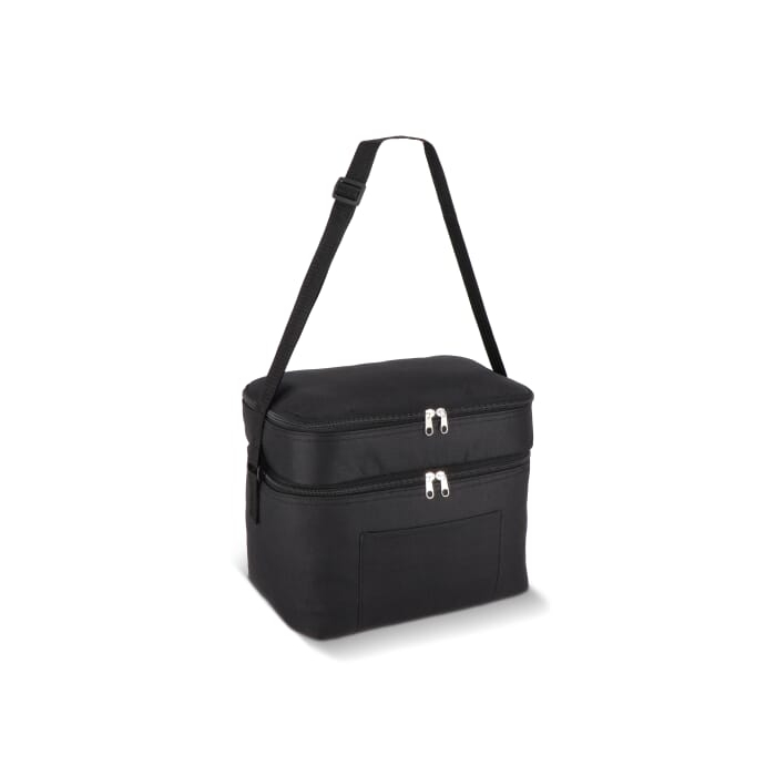 R-PET 600D Dwukomorowa torba chłodząca 30 x 20 x 25 cm 12L