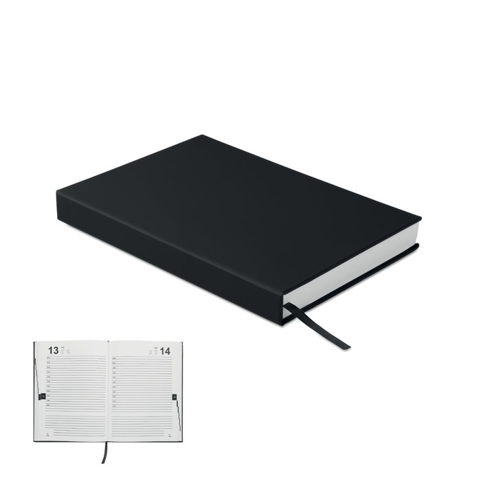 ROUTINE - Planer dzienny A5, Czarny