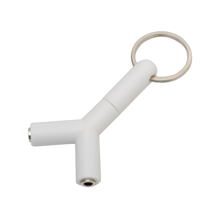 Rozdzielacz do słuchawek Music 42, biały