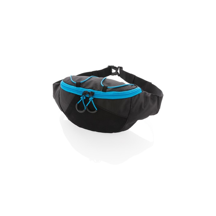 Saszetka zapinana w pasie Explorer czarny, niebieski