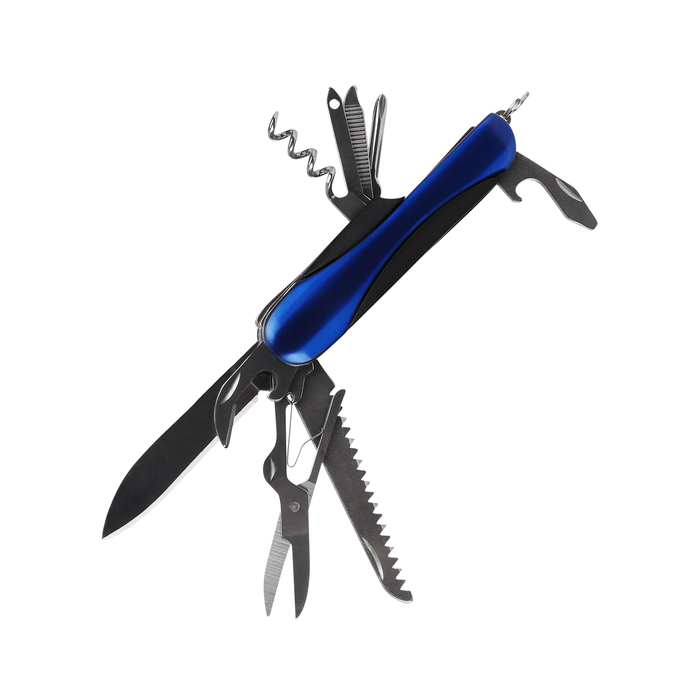 Scyzoryk 10-funkcyjny Kassel, niebieski