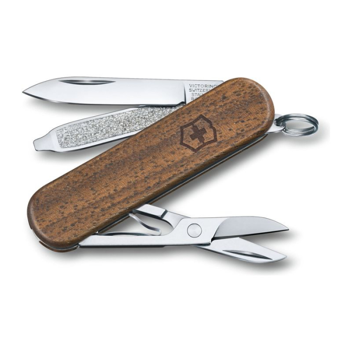 Scyzoryk Classic SD wood Victorinox, brązowy