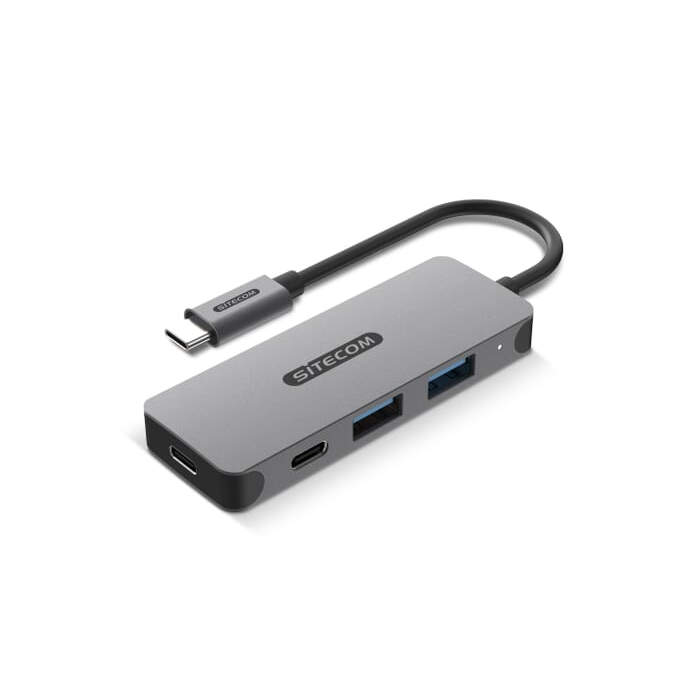 Sitecom CN-5010 USB-C to 2x USB-A + 2x USB-C Hub, szary