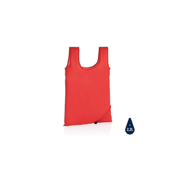 Składana torba na zakupy Impact AWARE™ rPET czerwony