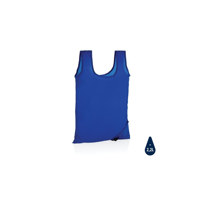 Składana torba na zakupy Impact AWARE™ rPET niebieski