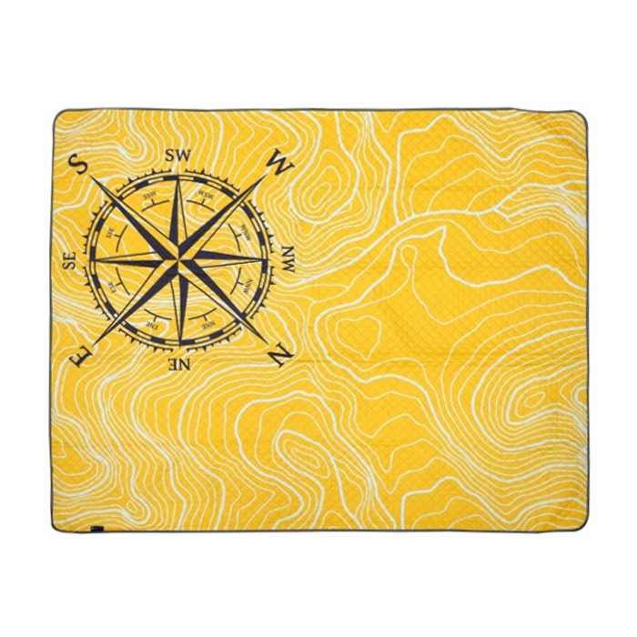 Składany koc piknikowy ALVERNIA Schwarzwolf