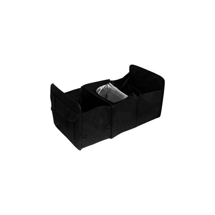 Składany organizer samochodowy, przegroda termoizolacyjna | Byron czarny