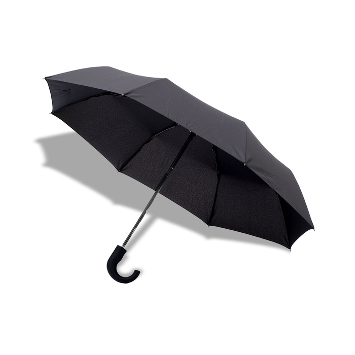 Składany parasol sztormowy Biel, czarny