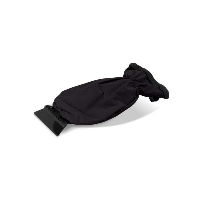 Skrobaczka z rękawiczką, czarny