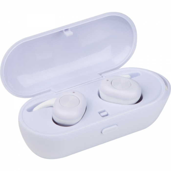 Słuchawki douszne bluetooth, biały