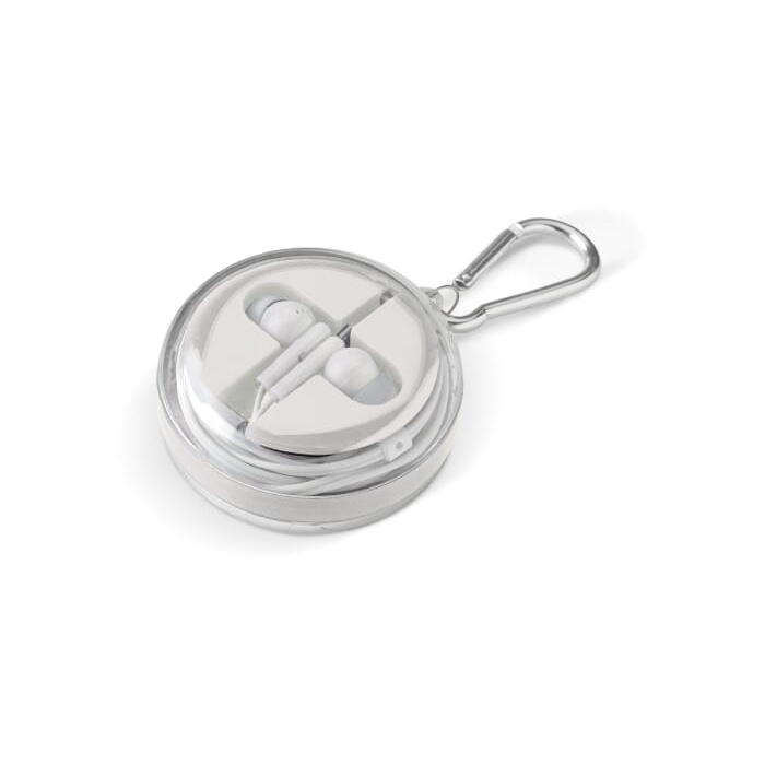 Słuchawki i kabel do ładowania  , biały