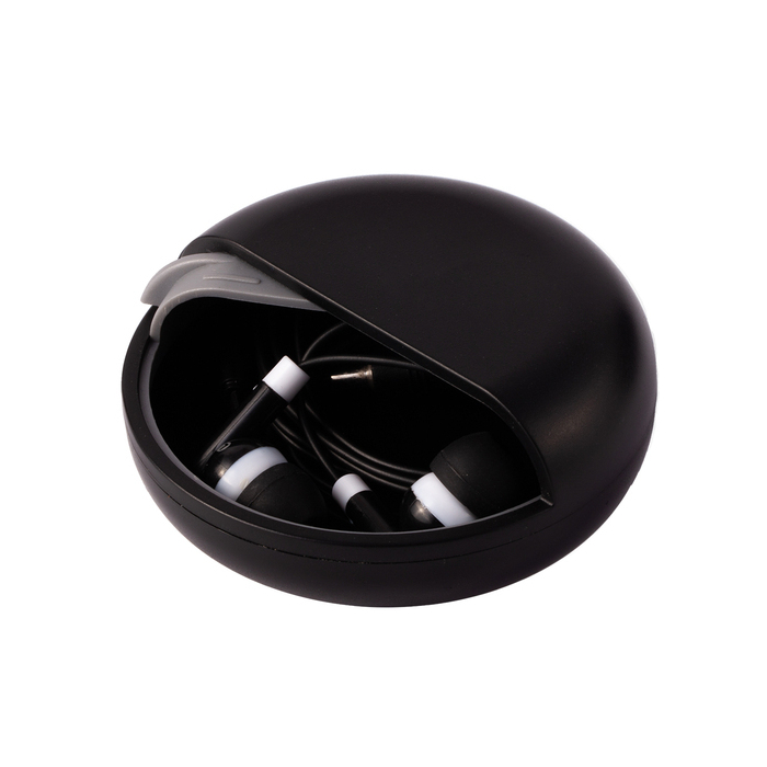 Słuchawki w etui Enlive, szary