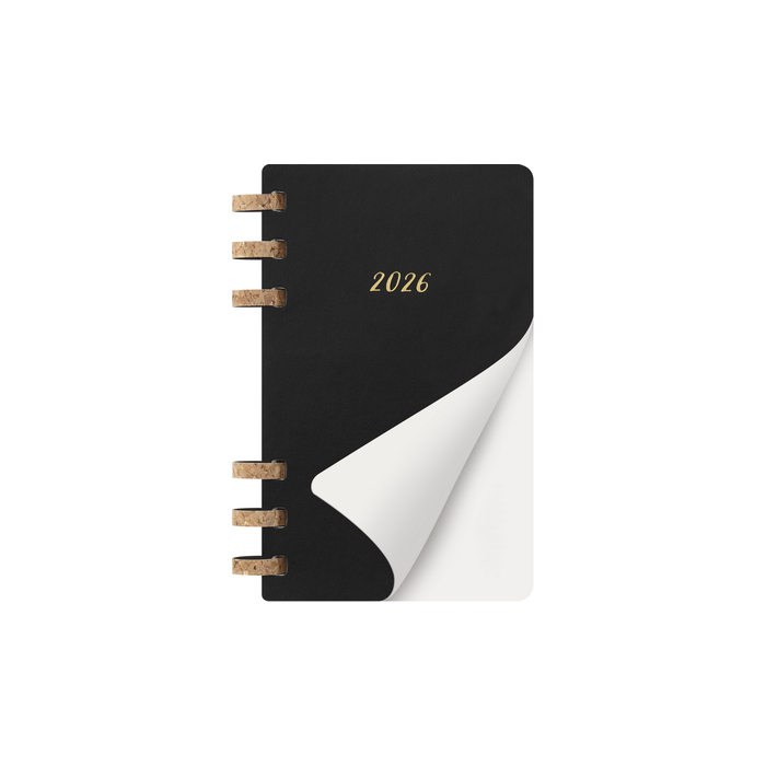 Spiralny kalendarz MOLESKINE czarny