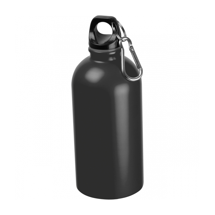 Stalowa butelka NEW YORK 500 ml, czarny