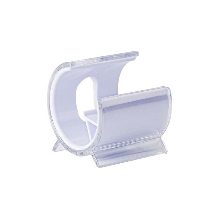 Stojak na telefon komórkowy biały