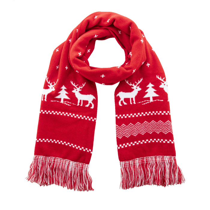 Świąteczny szalik