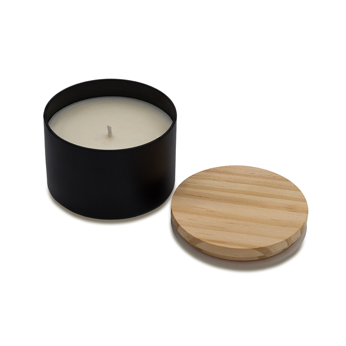 Świeca z woskiem sojowym Muxia, brązowy