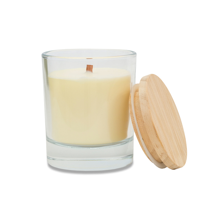 Świeca z woskiem sojowym Tropea, ecru