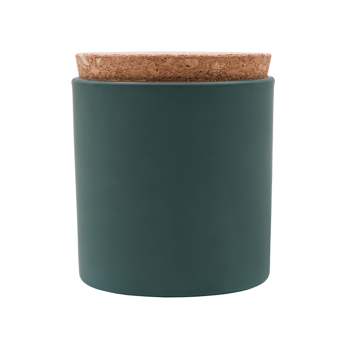 Świeca zapachowa Citrona, ciemny zielony