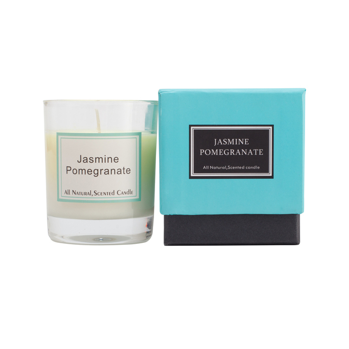 Świeca zapachowa, niebieski