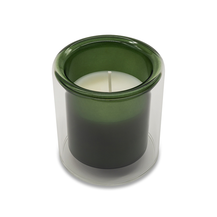 Świeca zapachowa w szkle Glasen, ciemny zielony