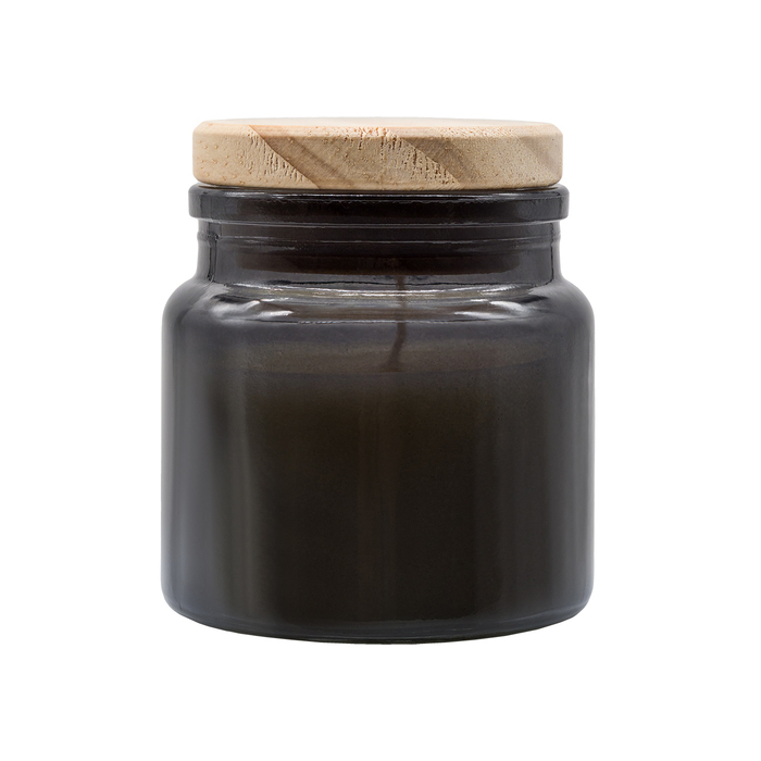 Świeca zapachowa w szkle Lemora, grafitowy