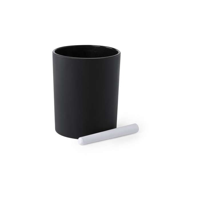 Świeczka zapachowa do rysowania, kreda czarny