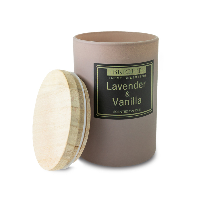 Świeczka zapachowa Perugia, szary