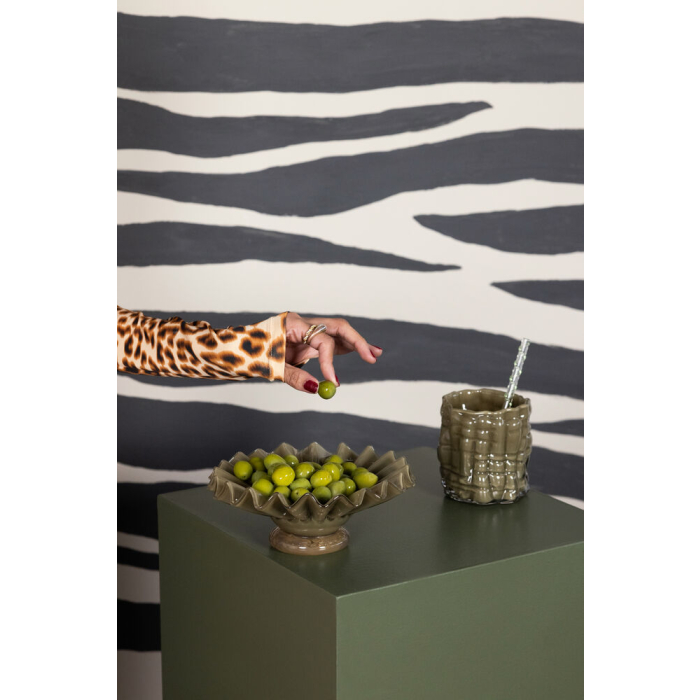 Świecznik LARANNE S, zielony