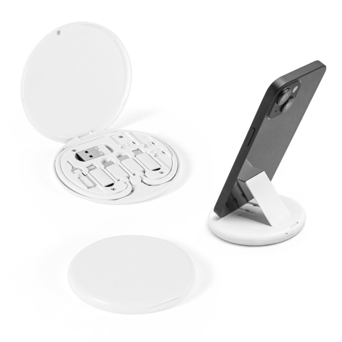 SYSTROM. Zestaw kabla i adaptera do superszybkiego ładowania ABS pochodzącego z recyklingu (100% rABS)