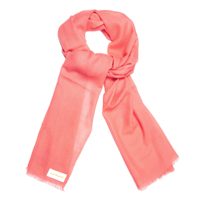 Szal Faustine Corail