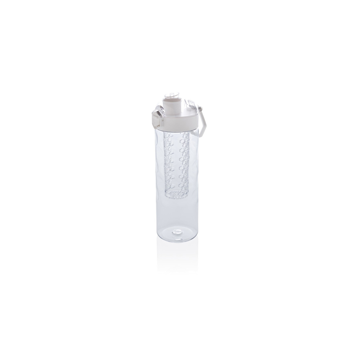 Szczelna butelka sportowa 700 ml Honeycomb biały