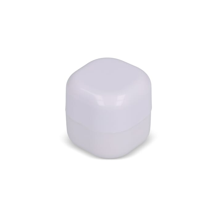 Sześcienny balsam do ust z recyklingu ABS