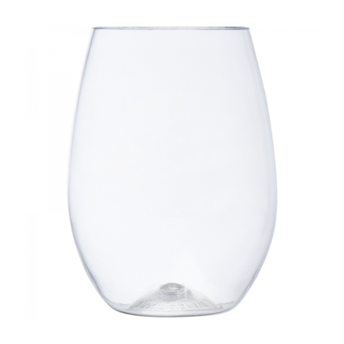 Szklanka plastikowa ST. TROPEZ 450 ml, przeźroczysty