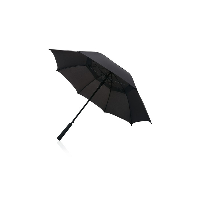 Sztormowy parasol automatyczny 23" Swiss Peak Tornado czarny