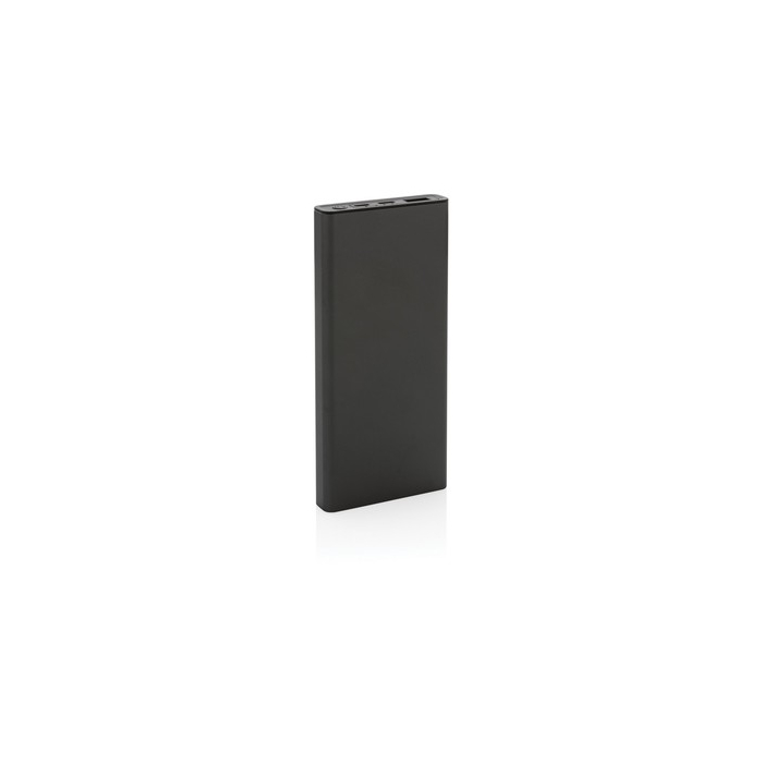 Szybki power bank 10000 mAh Terra, aluminium z recyklingu 