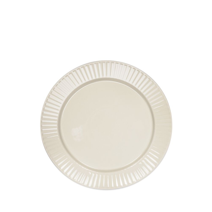 Talerz COFFEE &amp; MORE 27 cm, beżowy