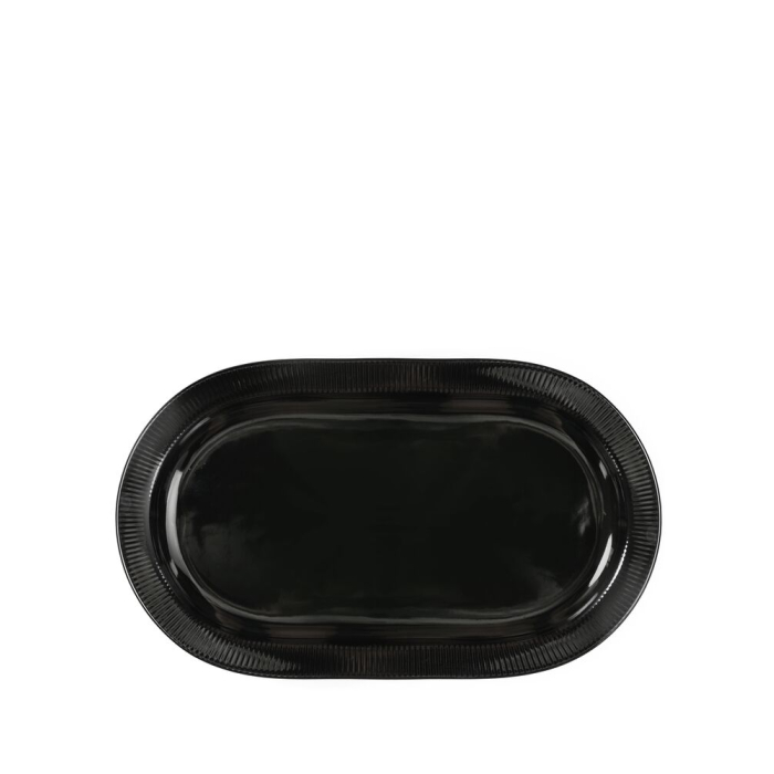 TALERZ DO SERWOWANIA INKA, CZARNY