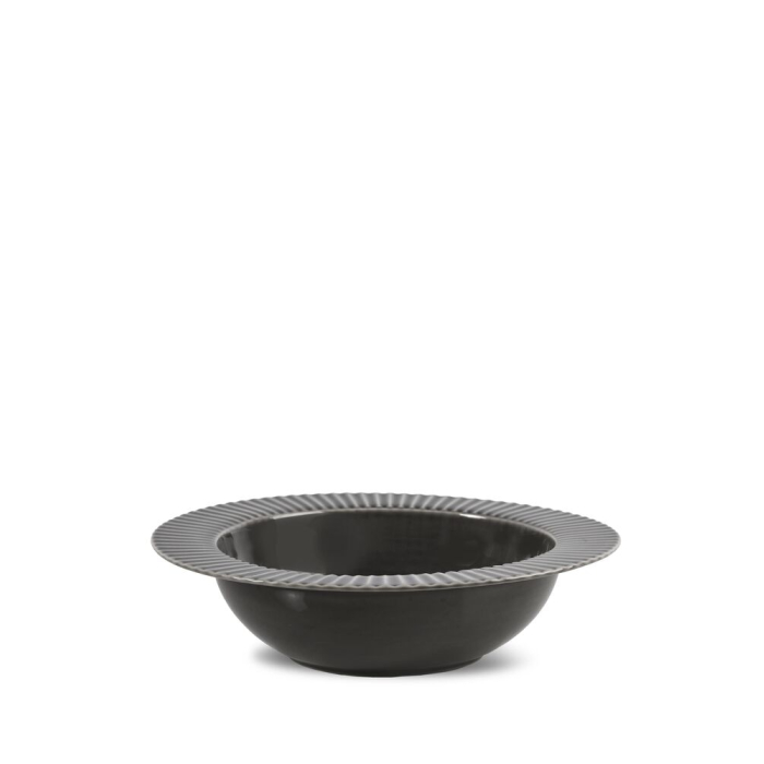 Talerz głęboki COFFEE &amp; MORE, szary