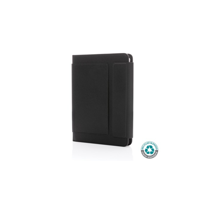 Teczka konferencyjna A5 Swiss Peak Heritage, notatnik, PU z recyklingu black