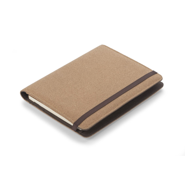 Teczka z ładowarką indukcyjną CHARCO A5 beżowy (naturalny)