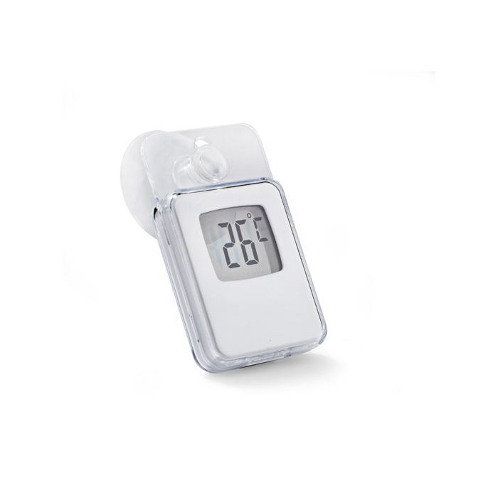 Termometr okienny TEPLI biały