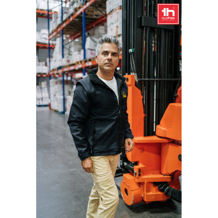 THC ASTANA. Wyściełana kurtka poliestrowa (unisex)