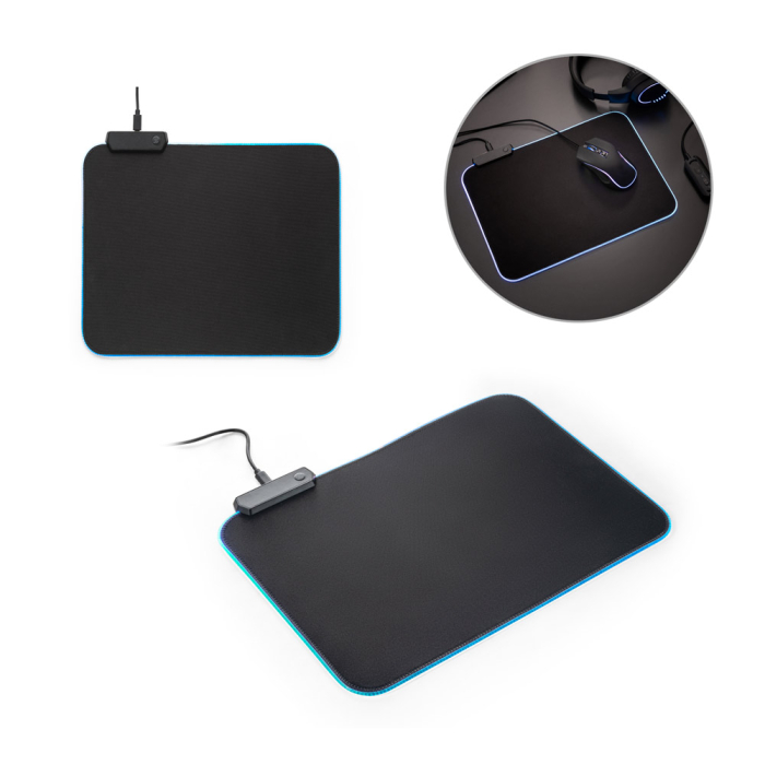 THORNE MOUSEPAD RGB. Podkładka pod mysz do gier z podświetleniem LED RGB z poliestru