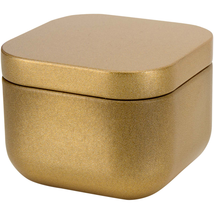 Tindra kwadratowa świeca w puszce o zapachu wanilii