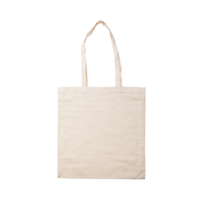 Torba bawełniana 140 g/m2 - długie uszy, beżowy