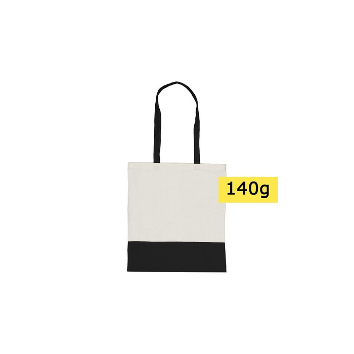 Torba bawełniana na zakupy | Ellen czarny