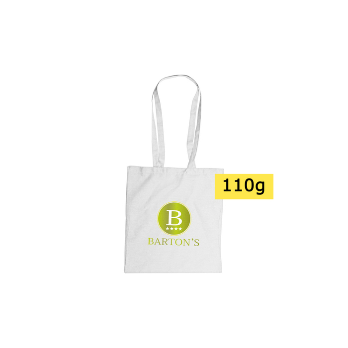 Torba bawełniana na zakupy biały