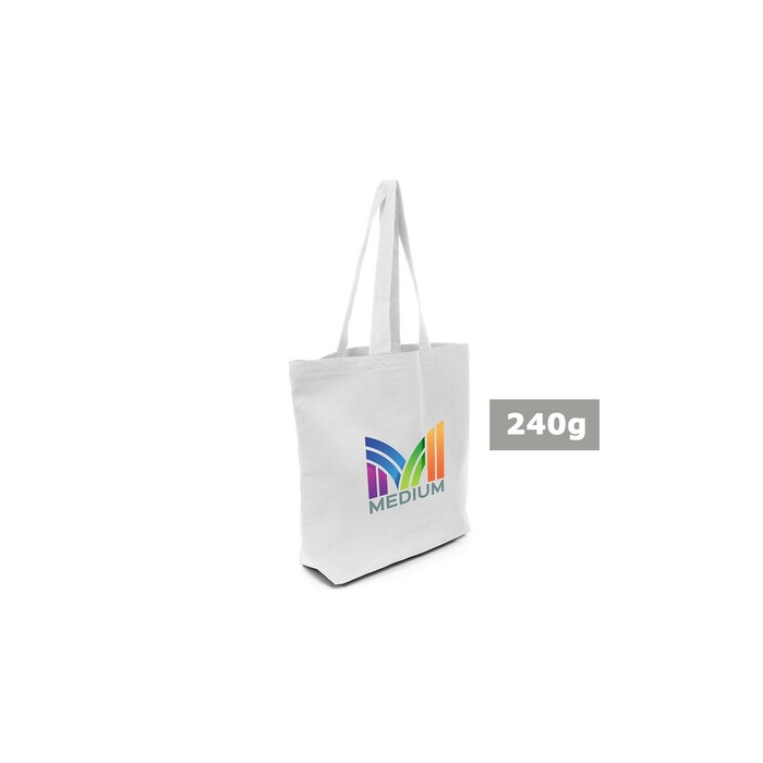 Torba bawełniana na zakupy | Ornell biały